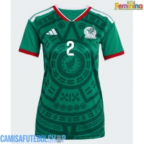Camisa de time de futebol México Jorge Sanchez #2 Replicas 1º Equipamento Feminina Mundo 2026 Manga Curta